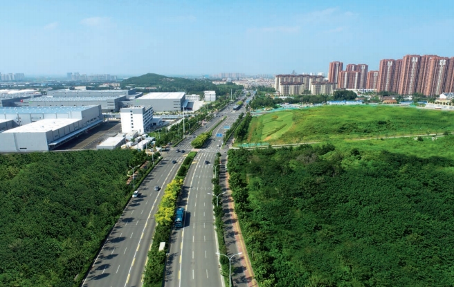 濟南市鳳岐路道路建設工程，南起經十東路，北至飛躍大道，